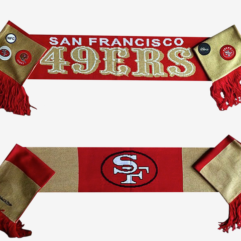 San Francisco 49ers Mitchell & Ness Zipperback